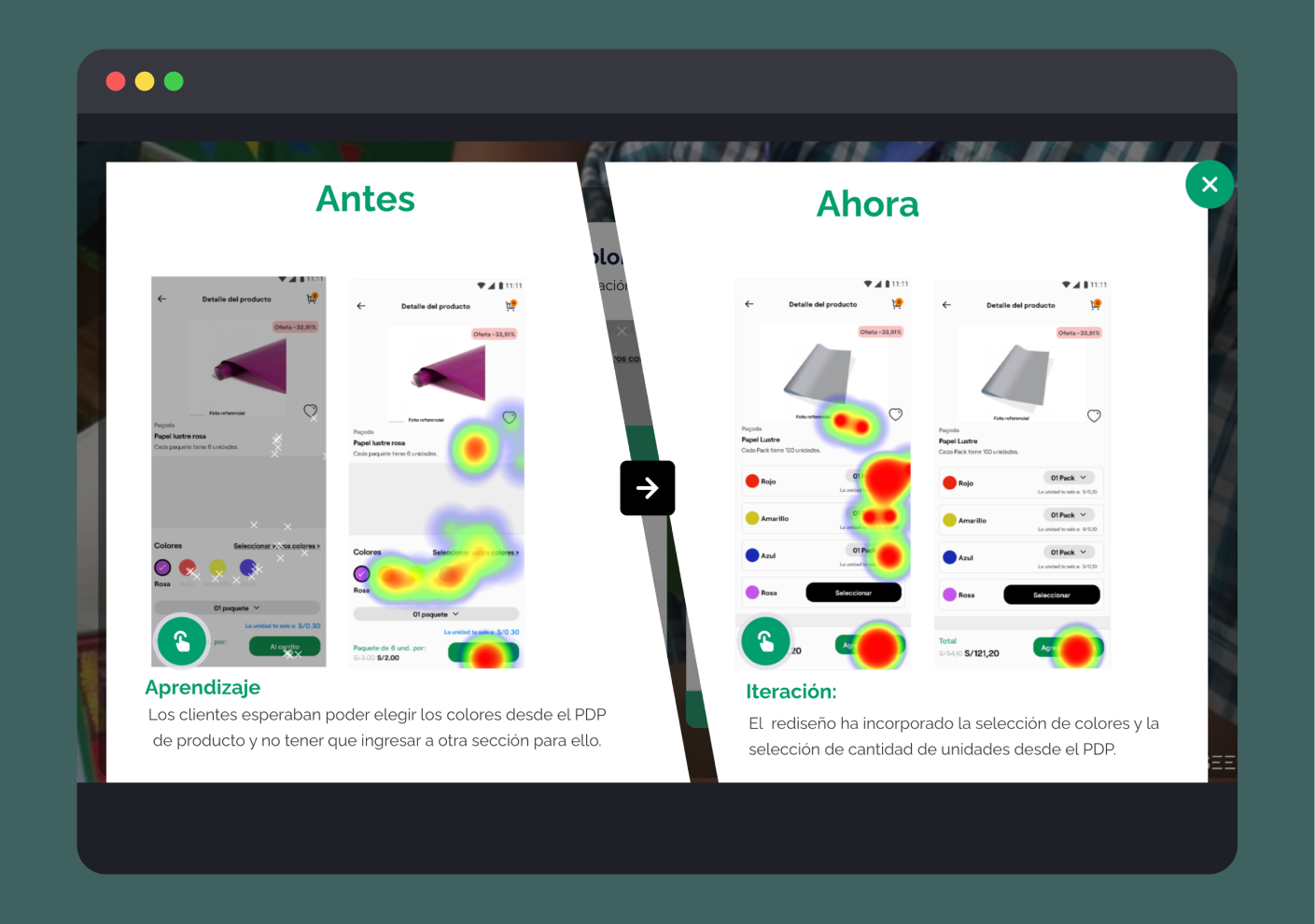 Diseño UI del e-commerce B2B Clip
